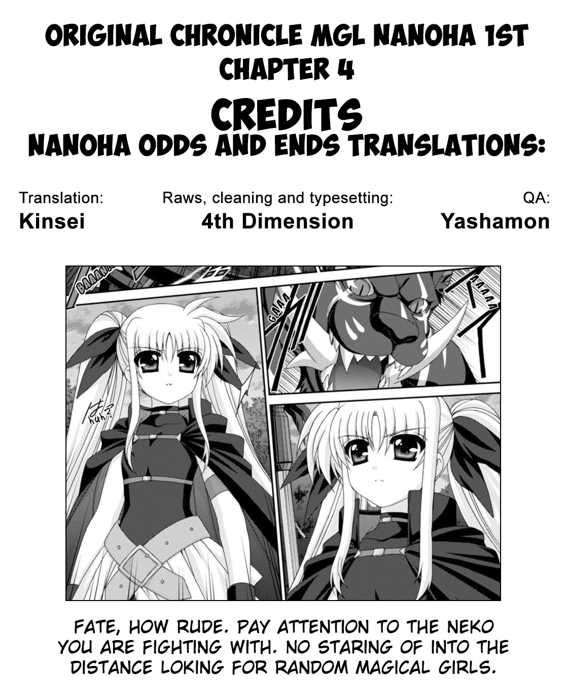Original Chronicle Magical Girl Lyrical Nanoha The 1St Chapter 4 #35