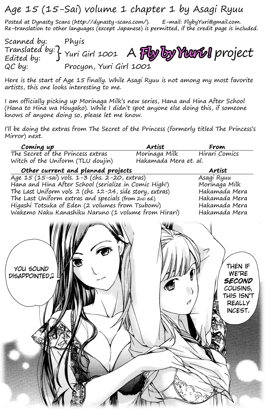 15-Sai (Asagi Ryuu) Chapter 1 #34