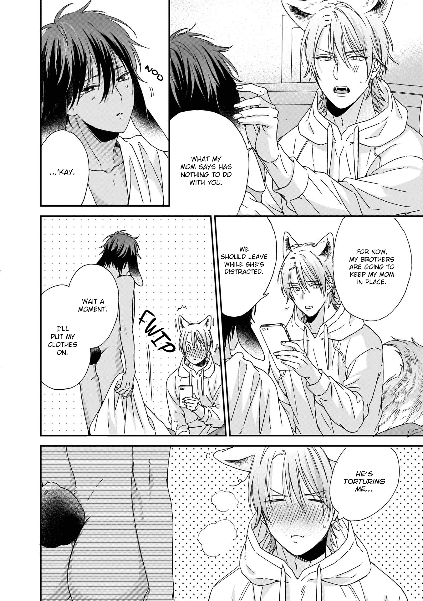 Ookami-Kun Wa Hanasanai Chapter 3 #12