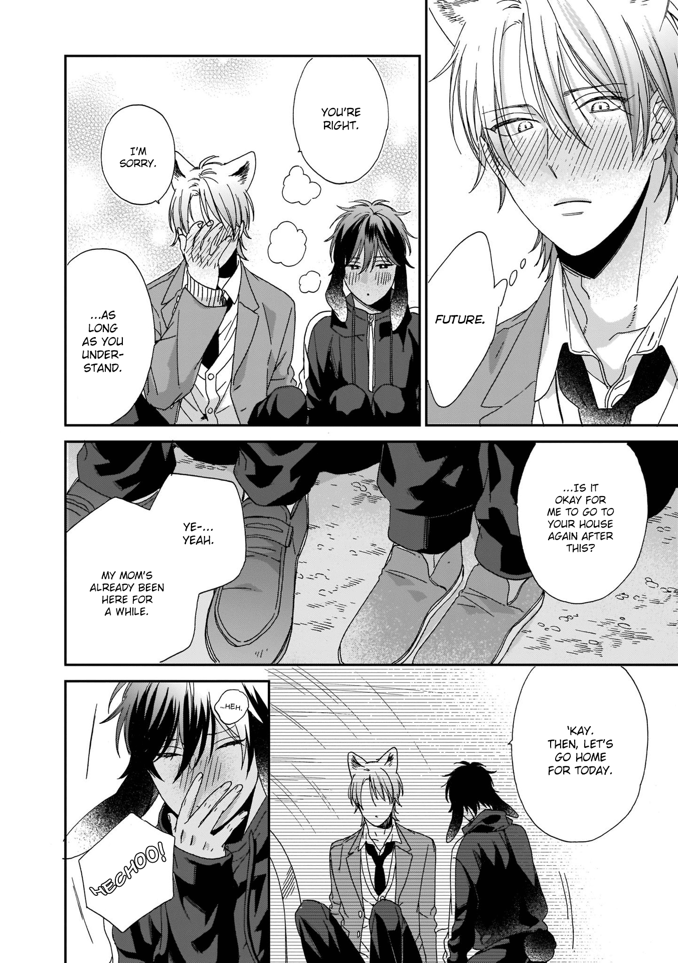 Ookami-Kun Wa Hanasanai Chapter 3 #41