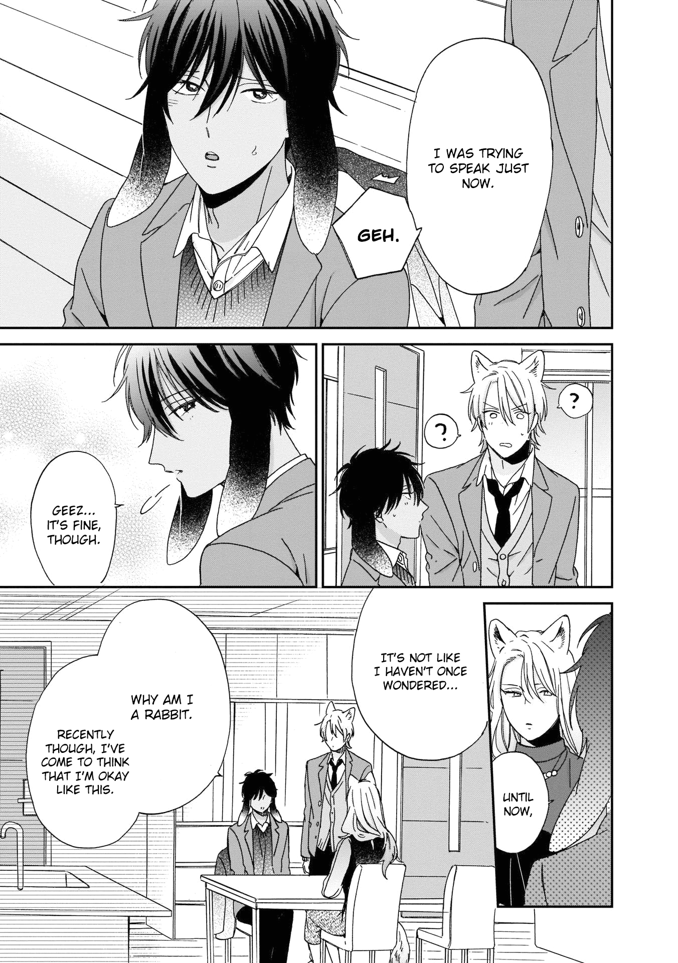 Ookami-Kun Wa Hanasanai Chapter 4 #12