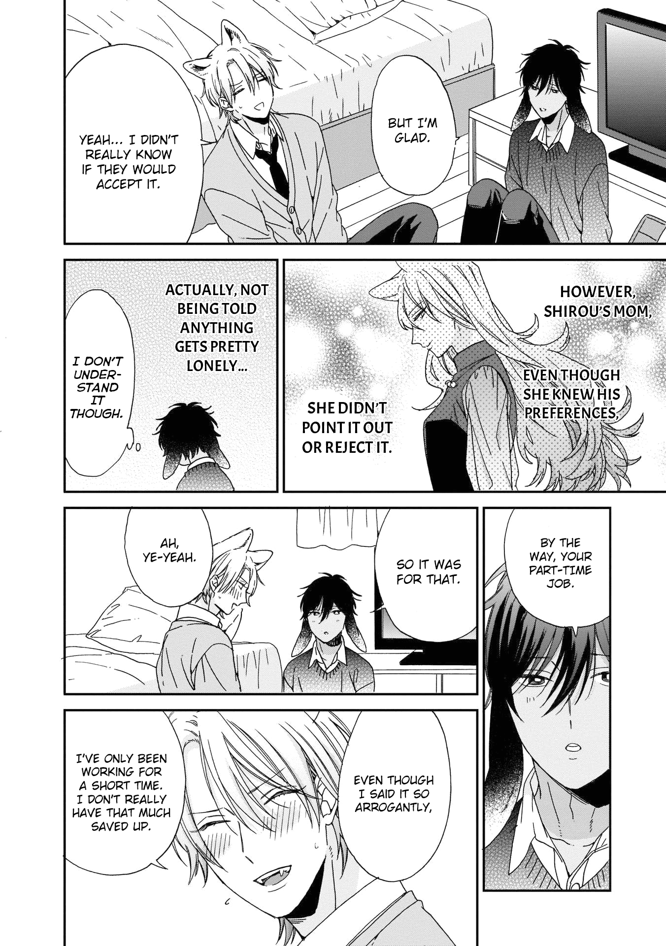 Ookami-Kun Wa Hanasanai Chapter 4 #25