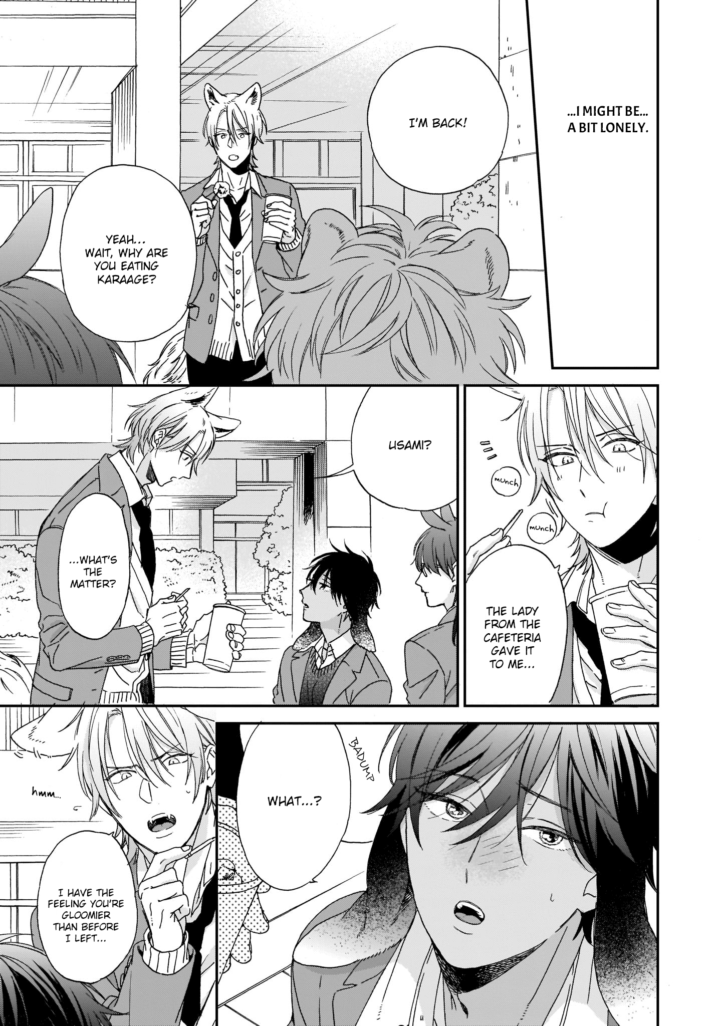 Ookami-Kun Wa Hanasanai Chapter 1 #17