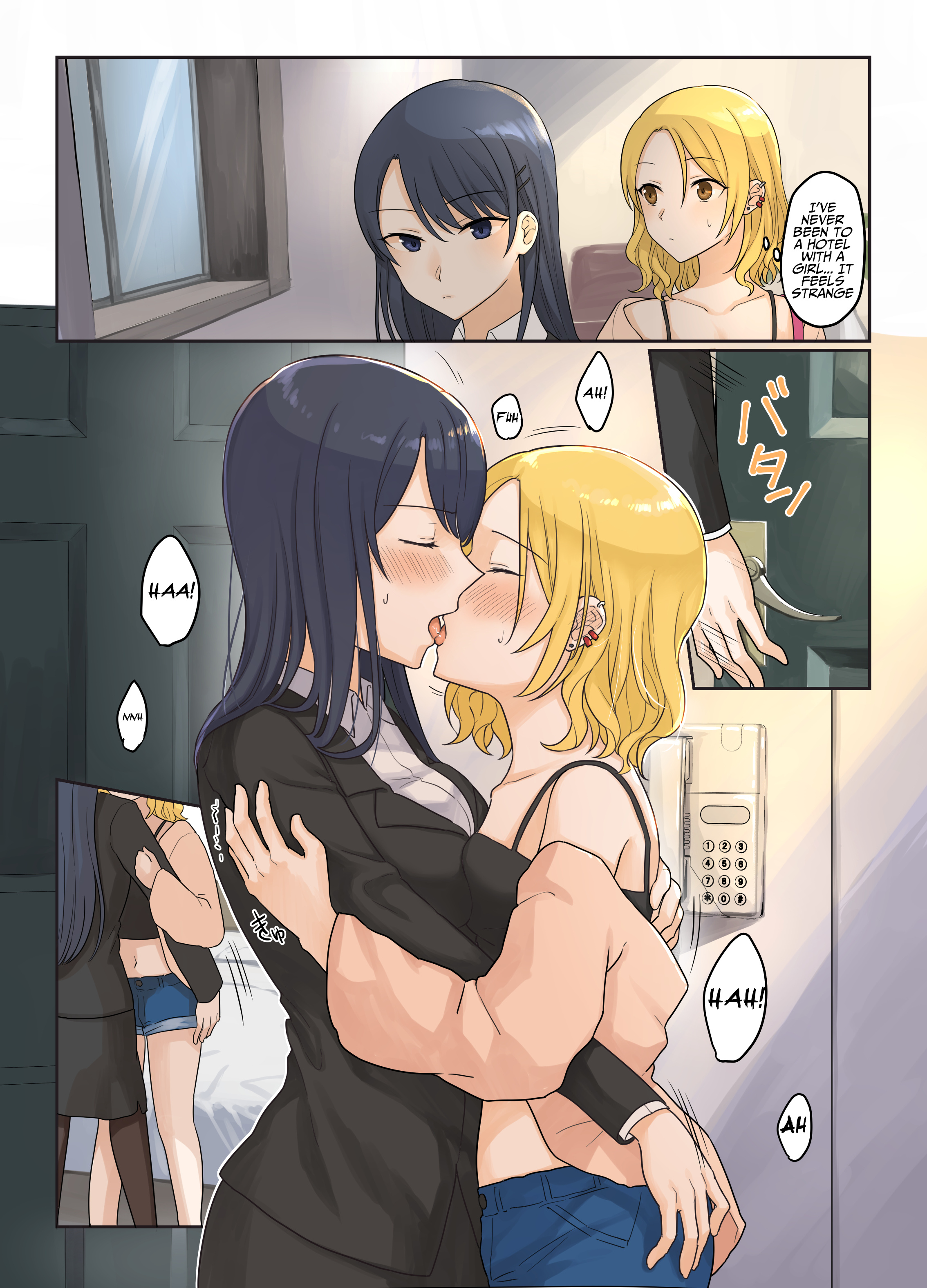 For Each Retweet, Two Straight Girls Who Don't Get Along Will Kiss For One Second Chapter 12 #1