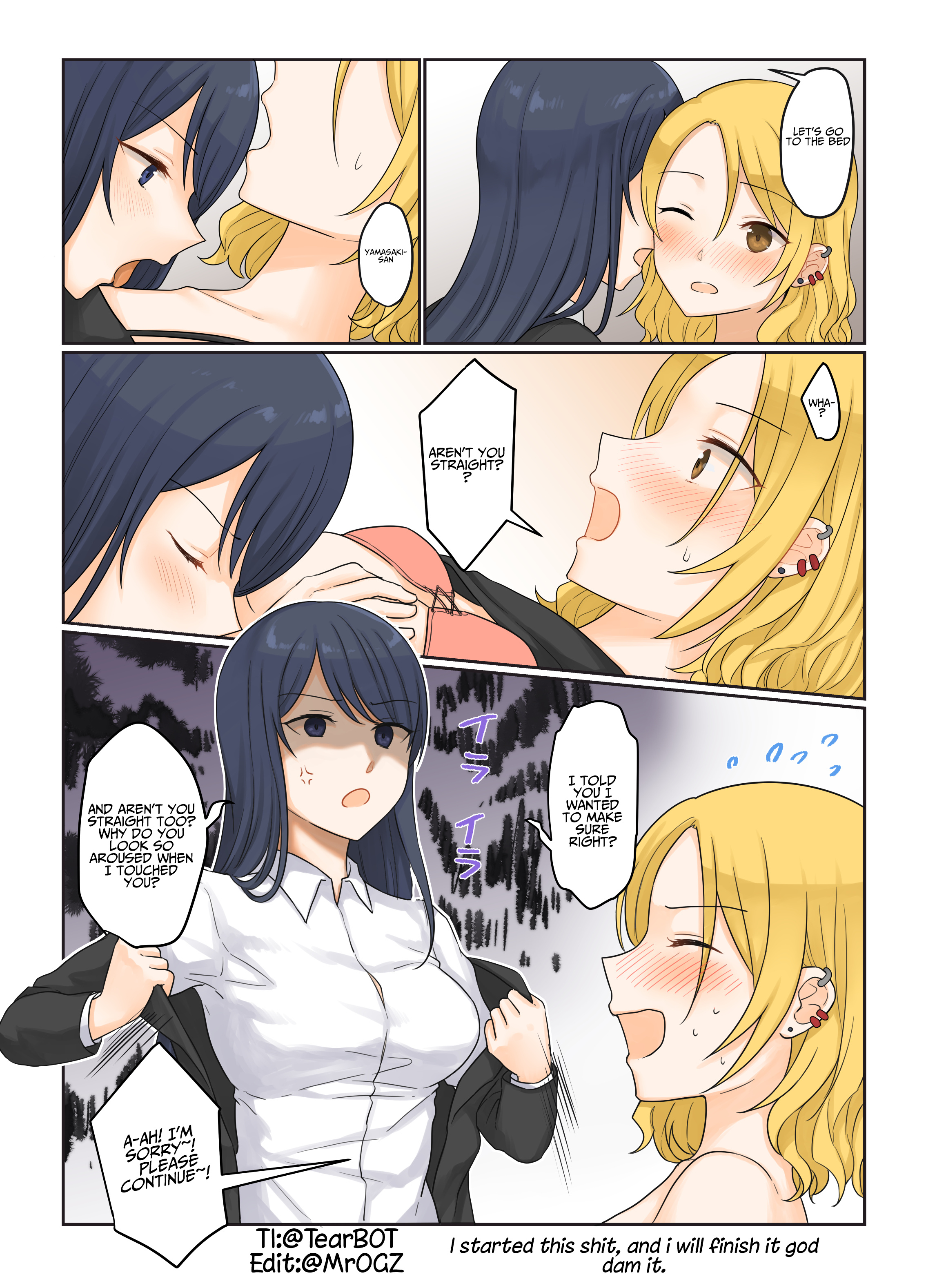For Each Retweet, Two Straight Girls Who Don't Get Along Will Kiss For One Second Chapter 12 #2