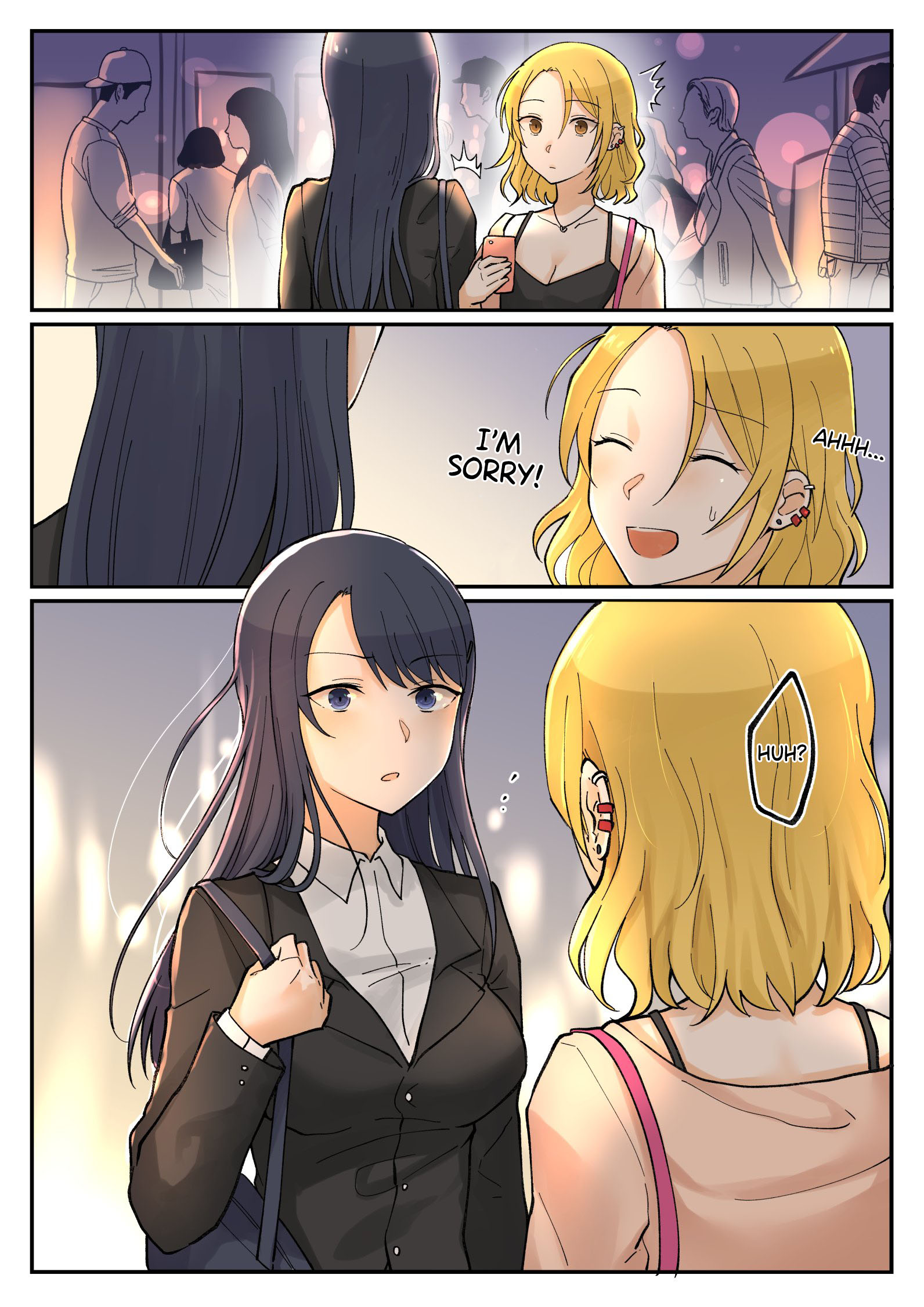 For Each Retweet, Two Straight Girls Who Don't Get Along Will Kiss For One Second Chapter 9 #1
