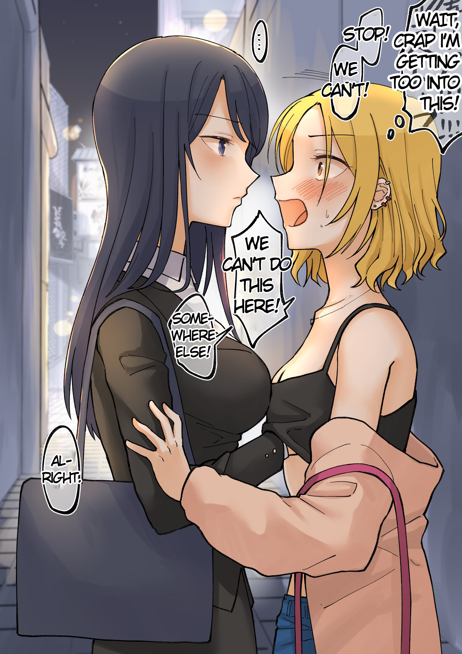For Each Retweet, Two Straight Girls Who Don't Get Along Will Kiss For One Second Chapter 10 #3