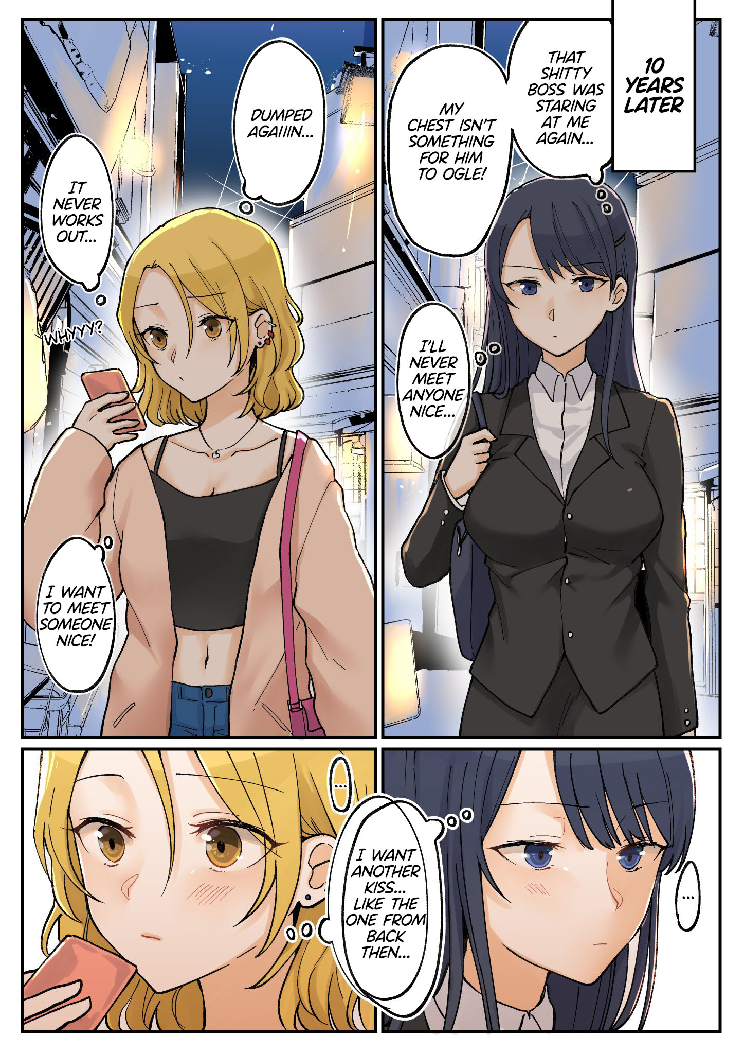 For Each Retweet, Two Straight Girls Who Don't Get Along Will Kiss For One Second Chapter 8 #2