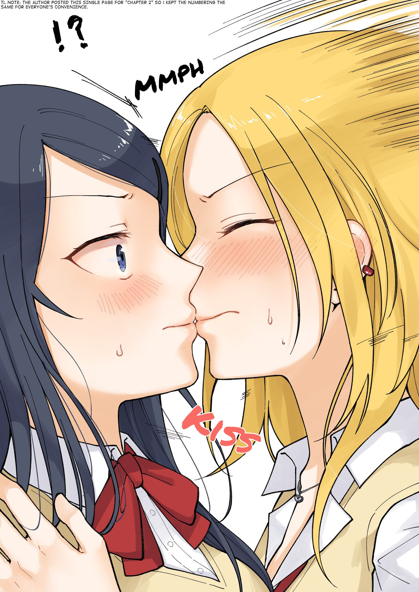 For Each Retweet, Two Straight Girls Who Don't Get Along Will Kiss For One Second Chapter 2 #1