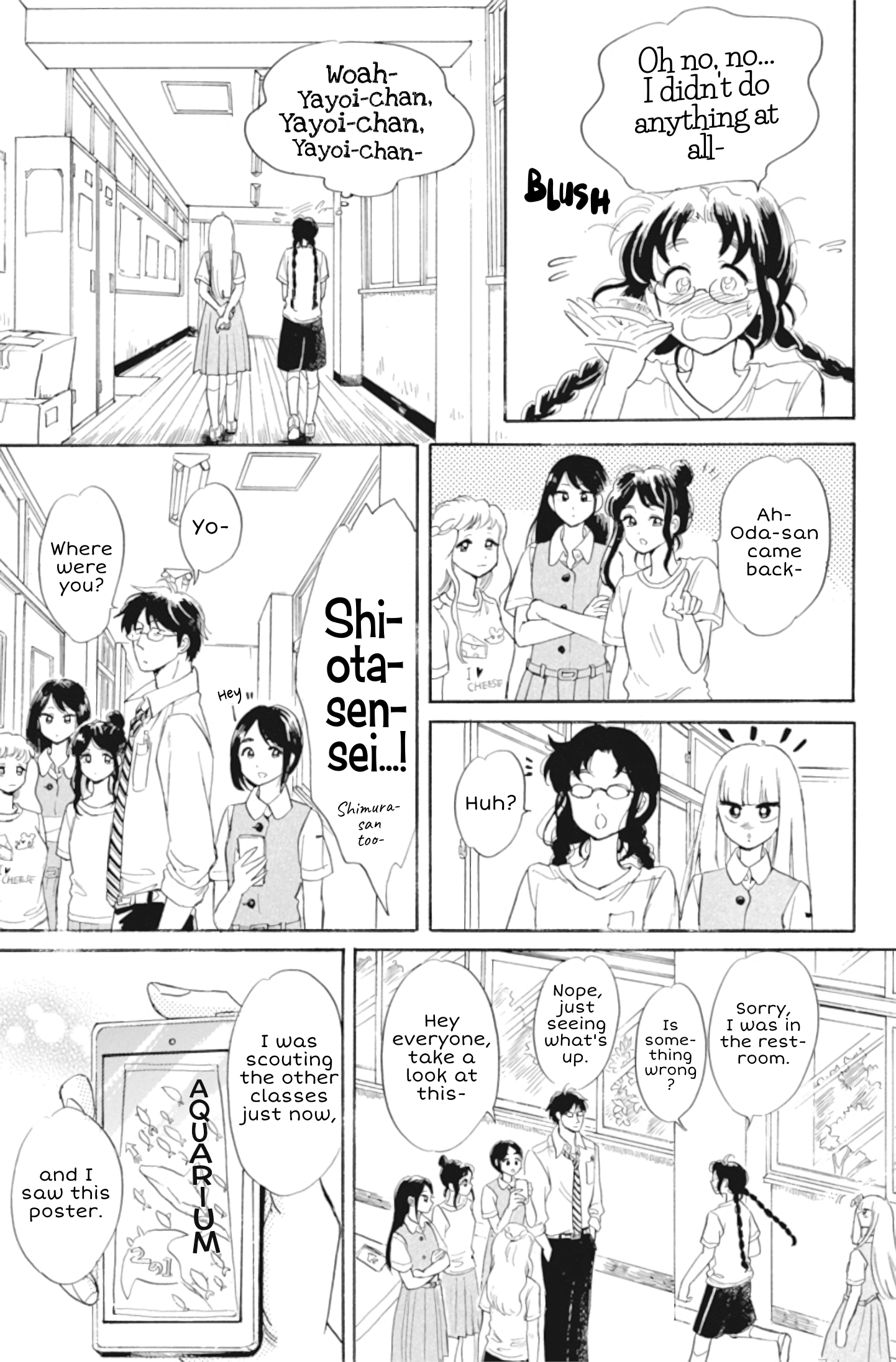 Shiota-Sensei To Amai-Chan Chapter 32 #13