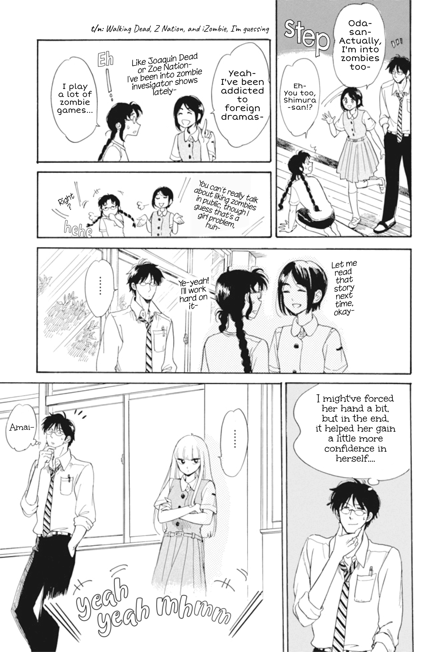 Shiota-Sensei To Amai-Chan Chapter 32 #21