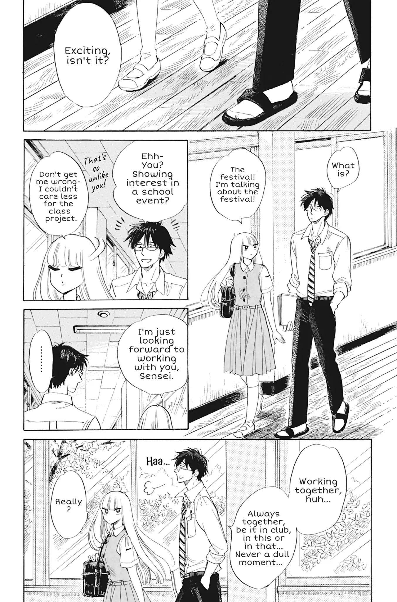 Shiota-Sensei To Amai-Chan Chapter 28 #3