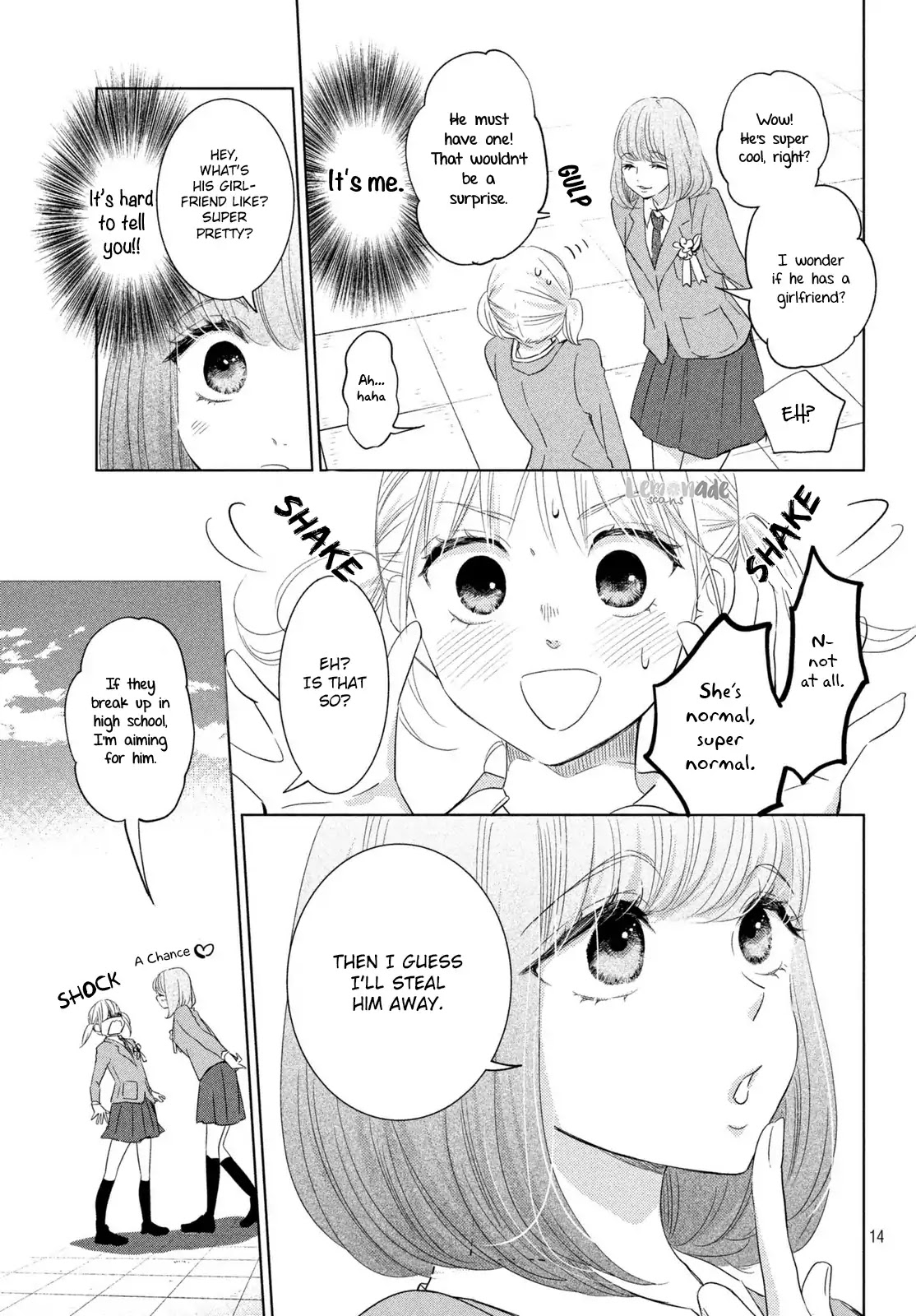 Ashita, Naisho No Kiss Shiyou Chapter 1 #14