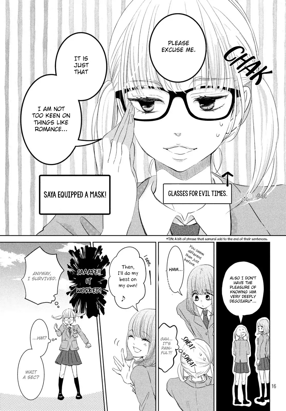 Ashita, Naisho No Kiss Shiyou Chapter 1 #16
