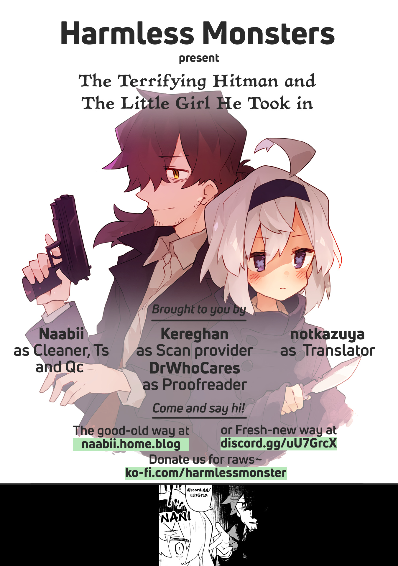 The Terrifying Hitman And The Little Girl He Took In (Fan Colored) Chapter 7.5 #3