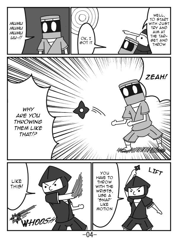 The Japonica Ninja-Technique Guidebook Chapter 1 #4