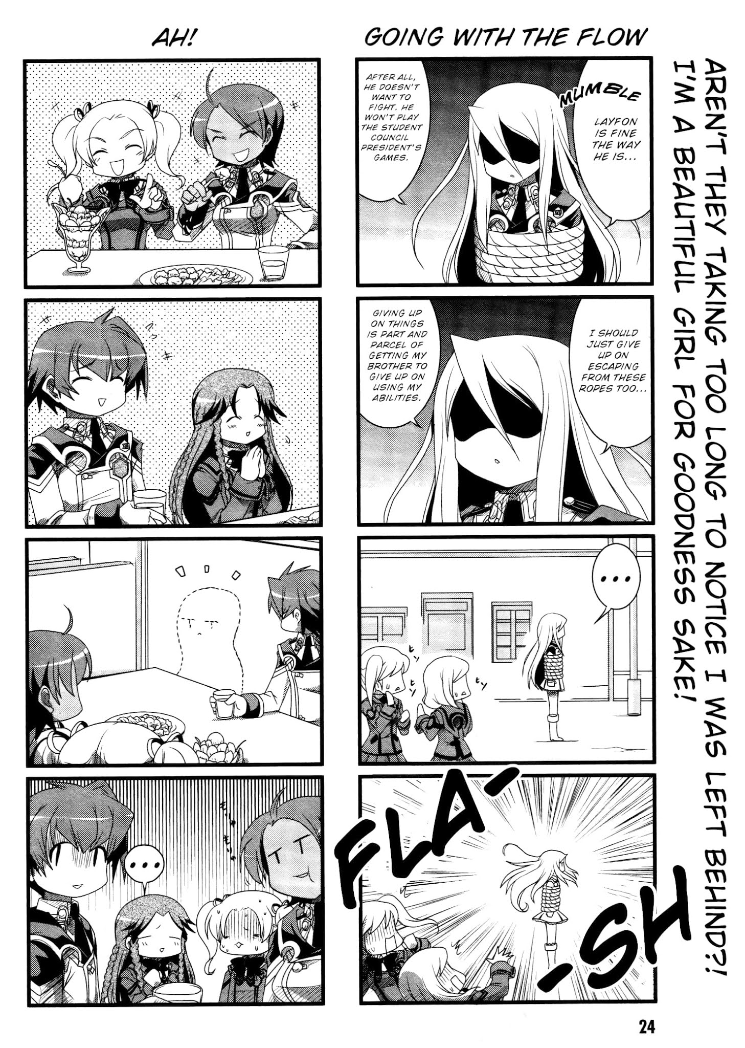 Chrome Shelled Regios Felli's Poem: A Four Frame Comic Strip Chapter 2 #4