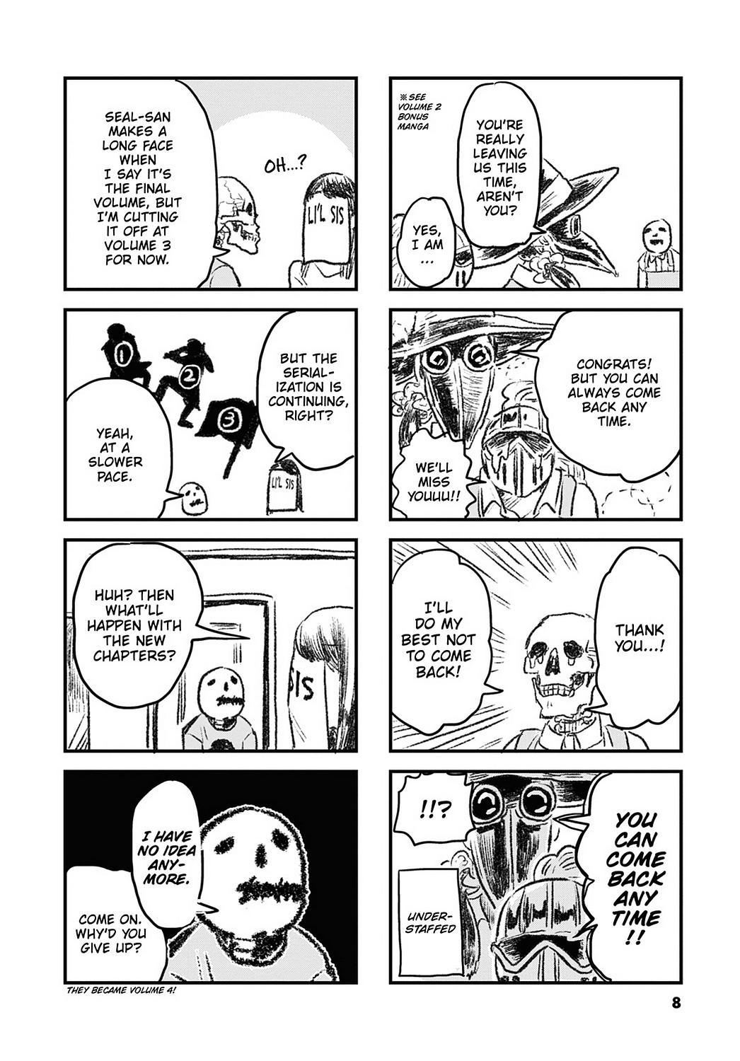 Skull-Face Bookseller Honda-San Chapter 21 #9