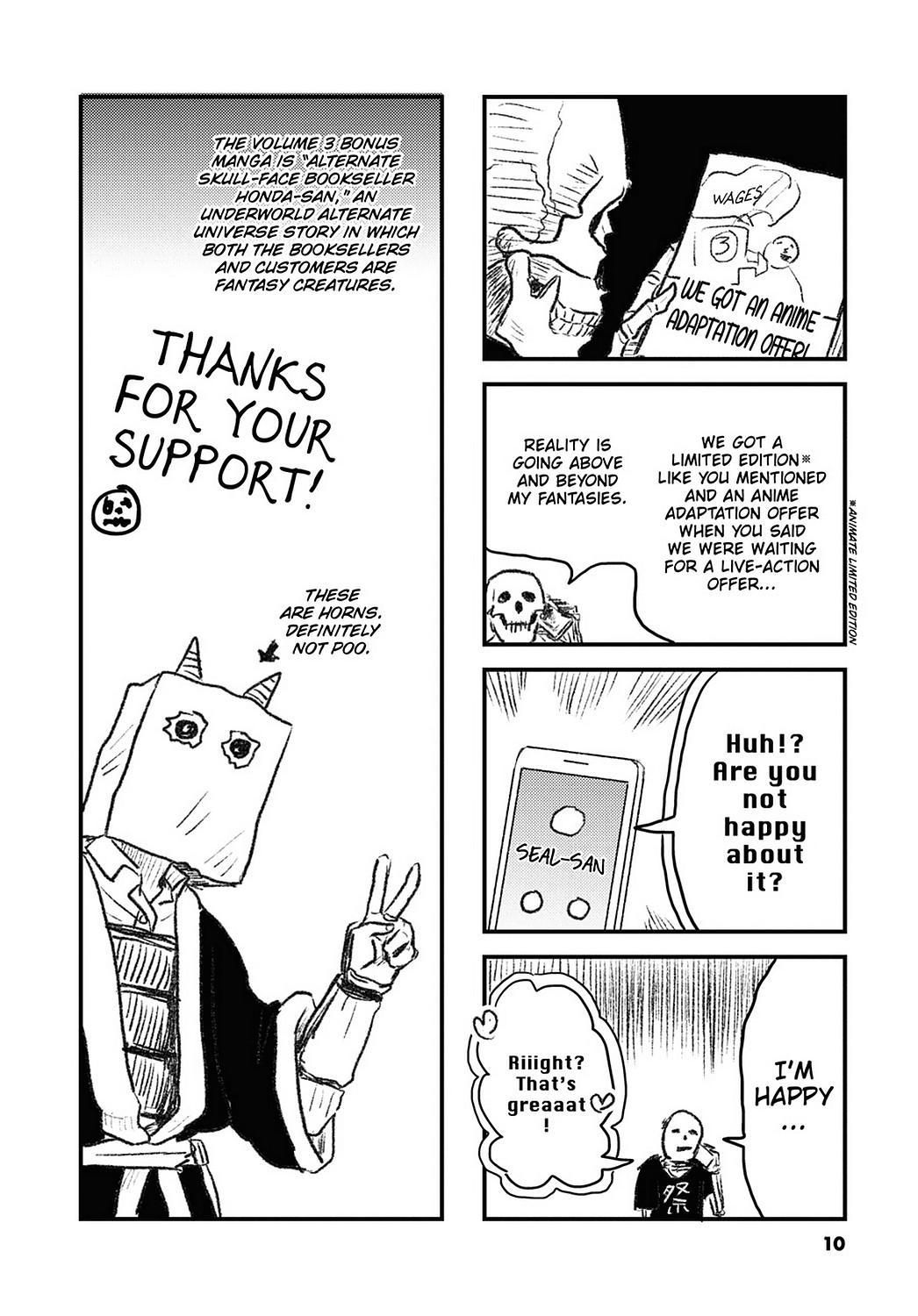 Skull-Face Bookseller Honda-San Chapter 21 #11