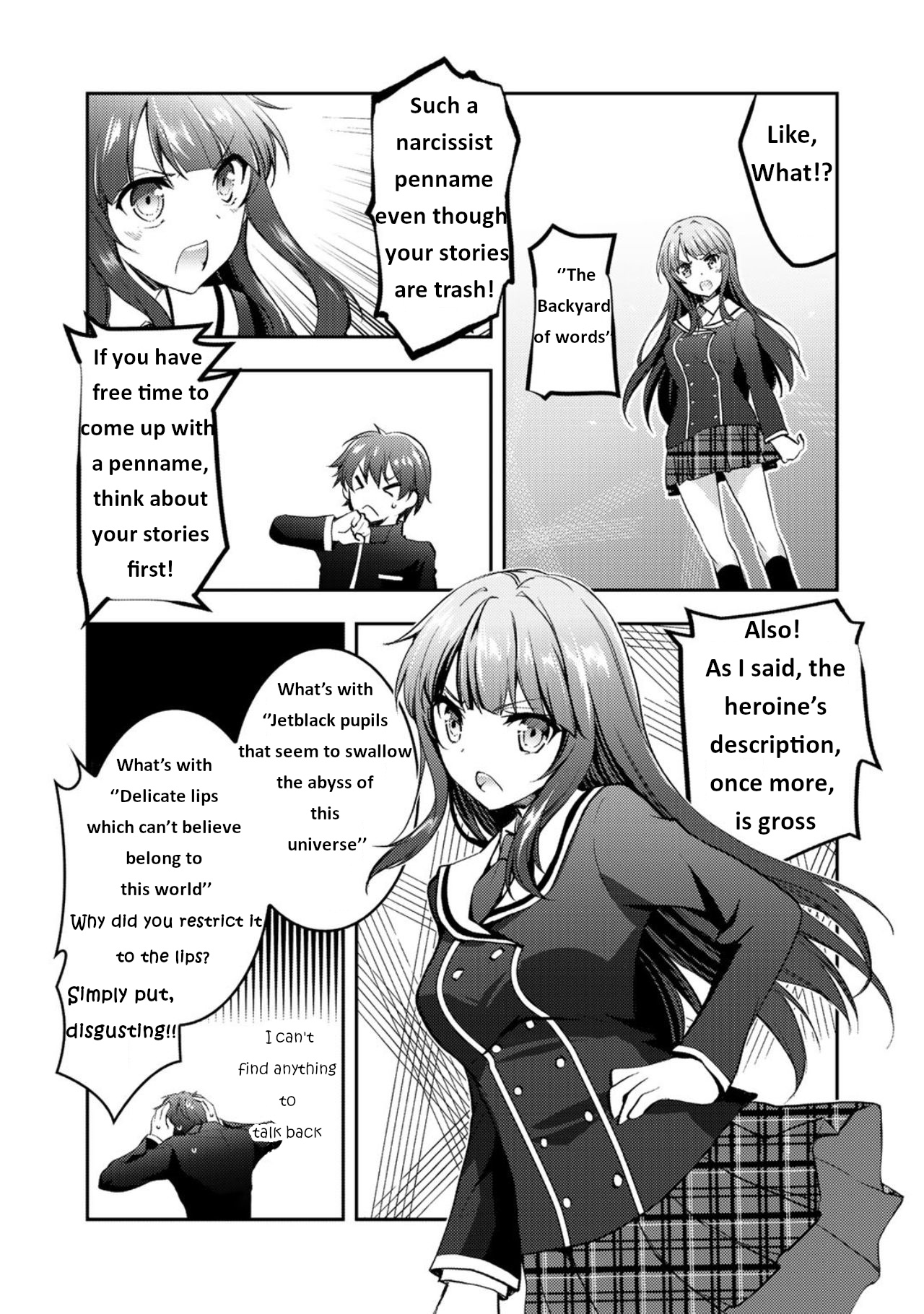 Shousetsu Touko Saito O Riyou Shite Itara, Kurasu No Bishoujo Ga Dokushadatta Chapter 1 #29