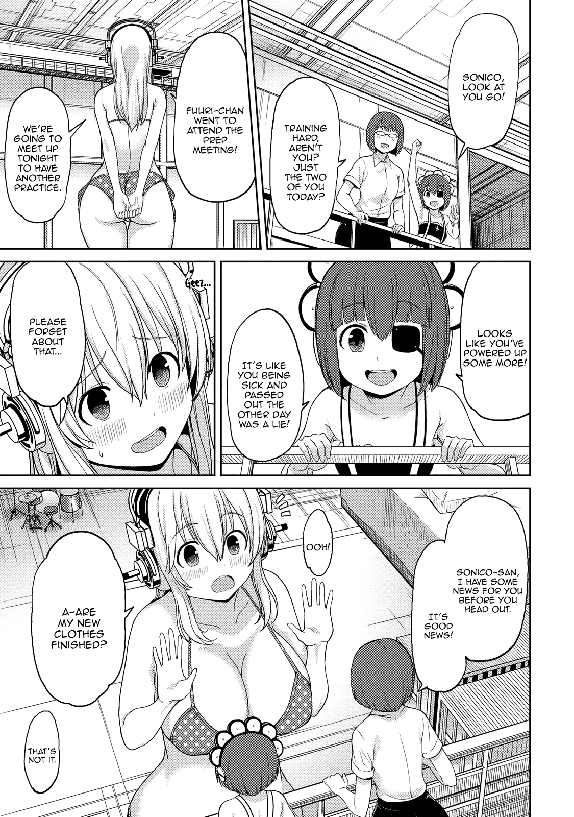 Inconvenient Daily Life Of The Super Sonico Chapter 6 #4