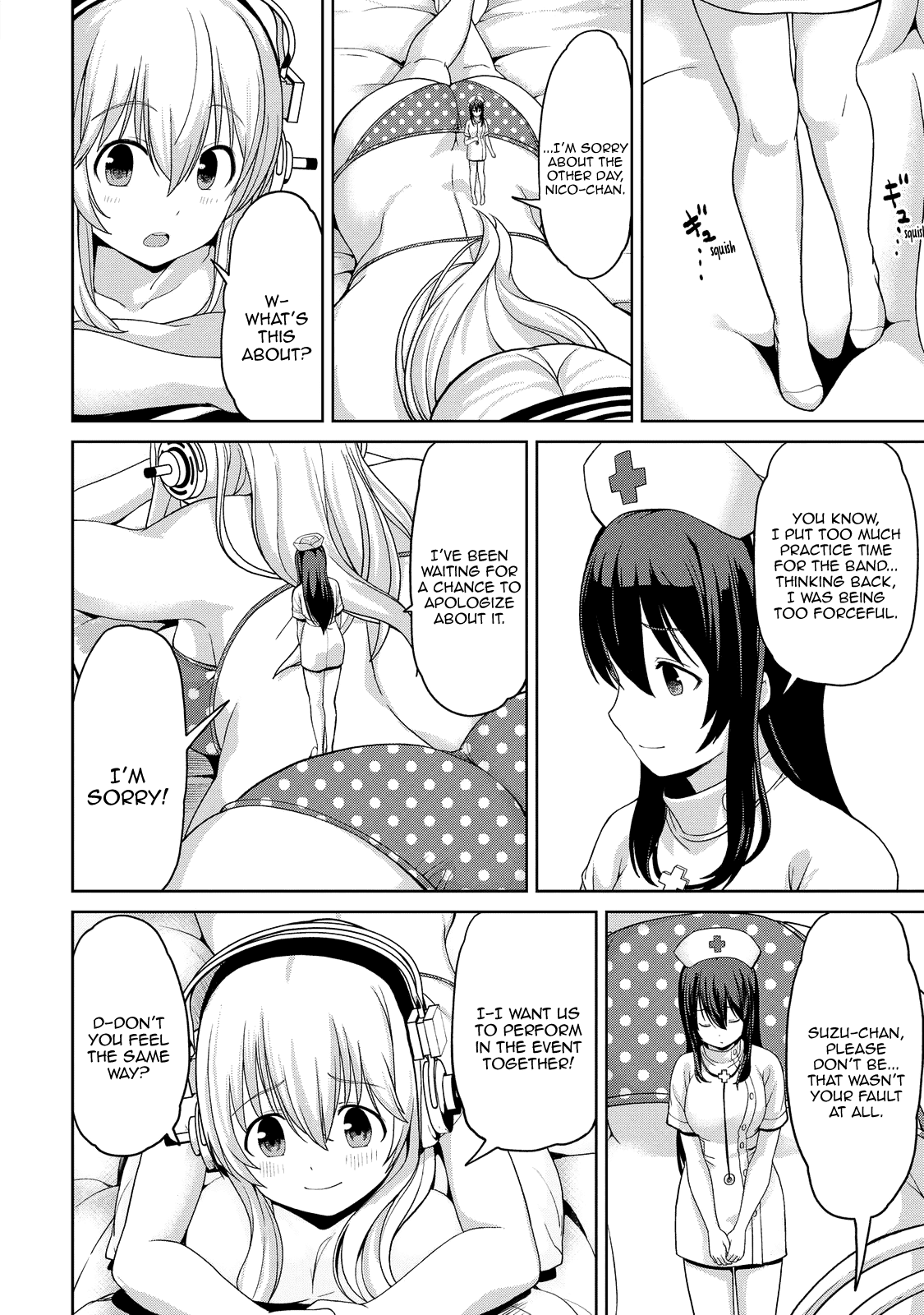 Inconvenient Daily Life Of The Super Sonico Chapter 6 #11