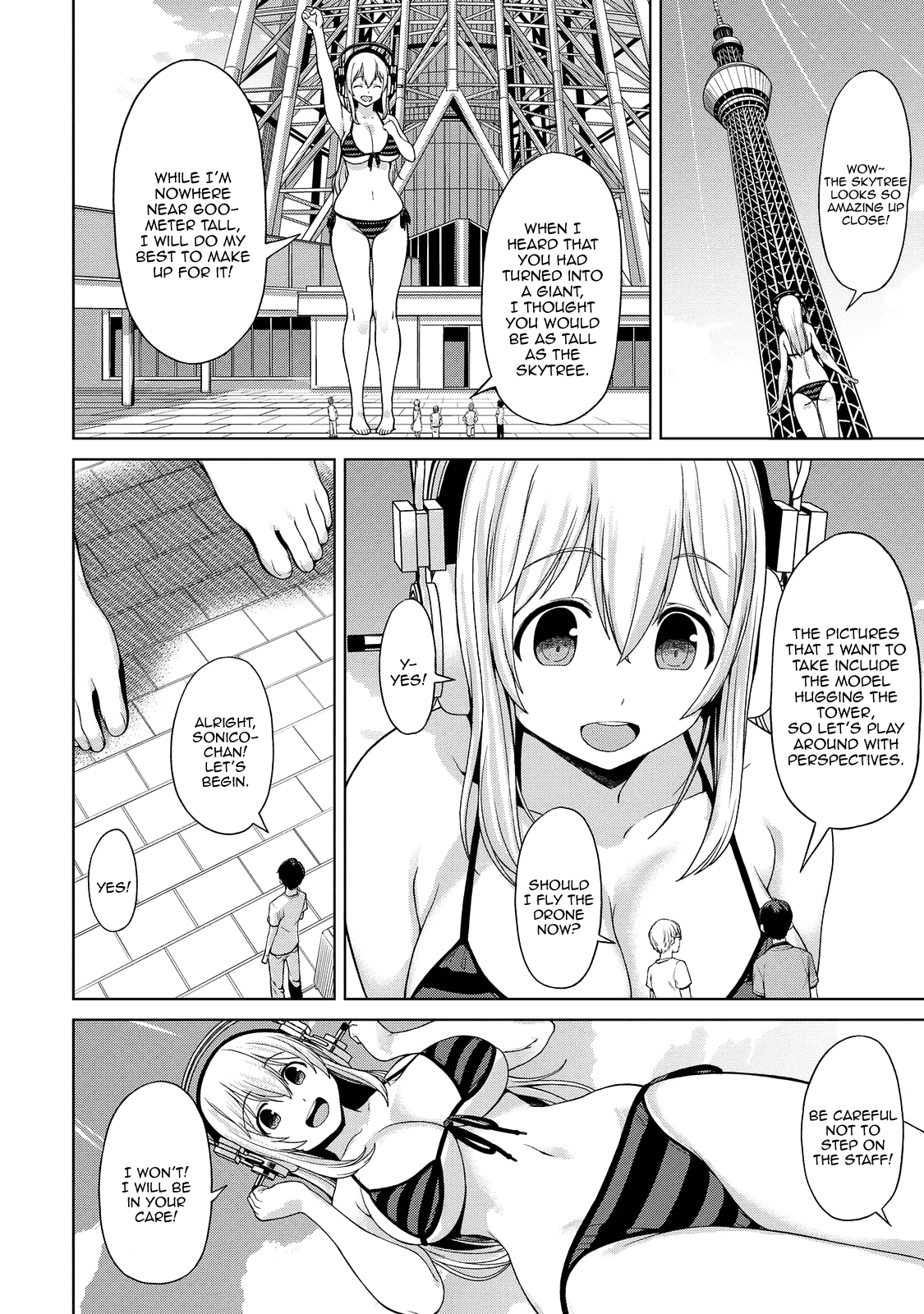 Inconvenient Daily Life Of The Super Sonico Chapter 4 #9