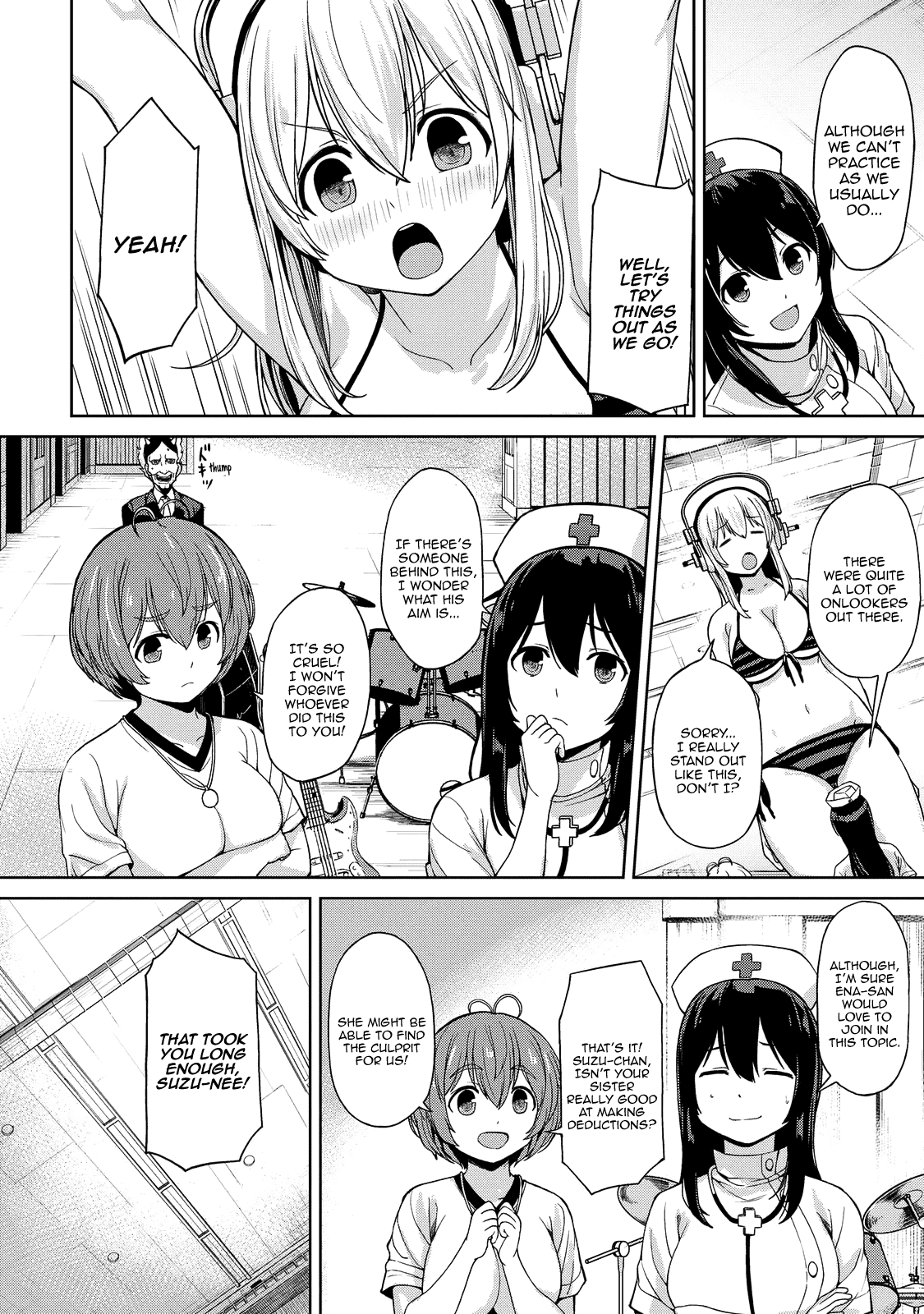 Inconvenient Daily Life Of The Super Sonico Chapter 4 #13