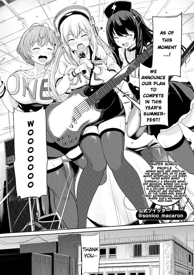 Inconvenient Daily Life Of The Super Sonico Chapter 1 #3