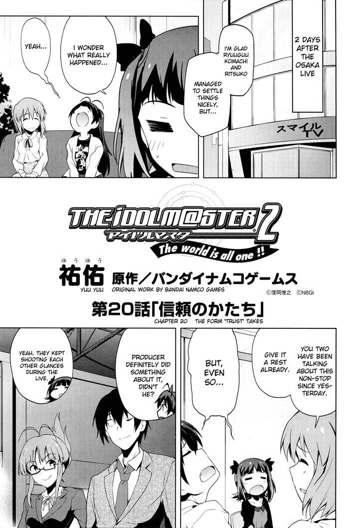 The Idolm@ster 2: The World Is All One!! Chapter 20 #1
