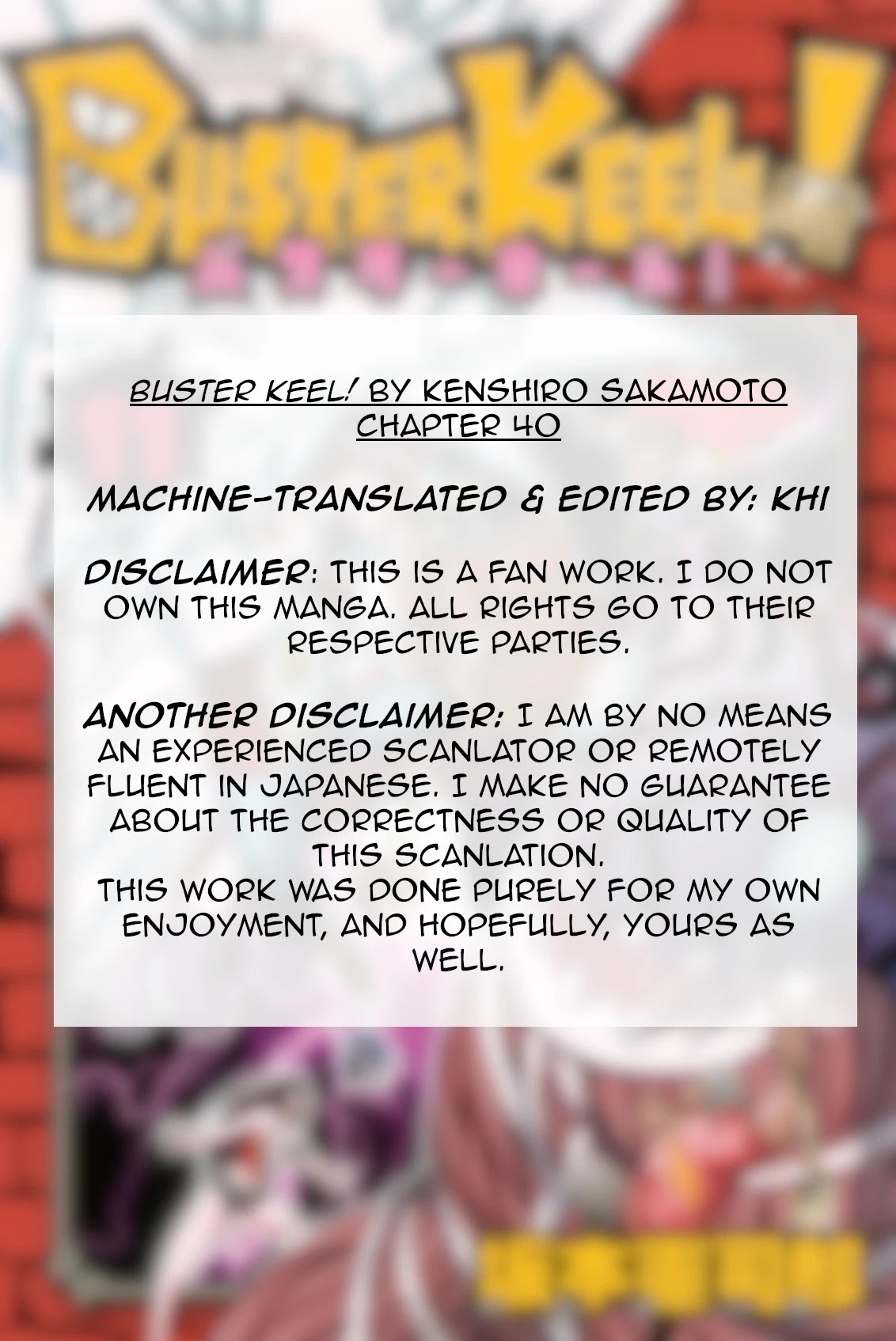 Buster Keel! Chapter 40 #2