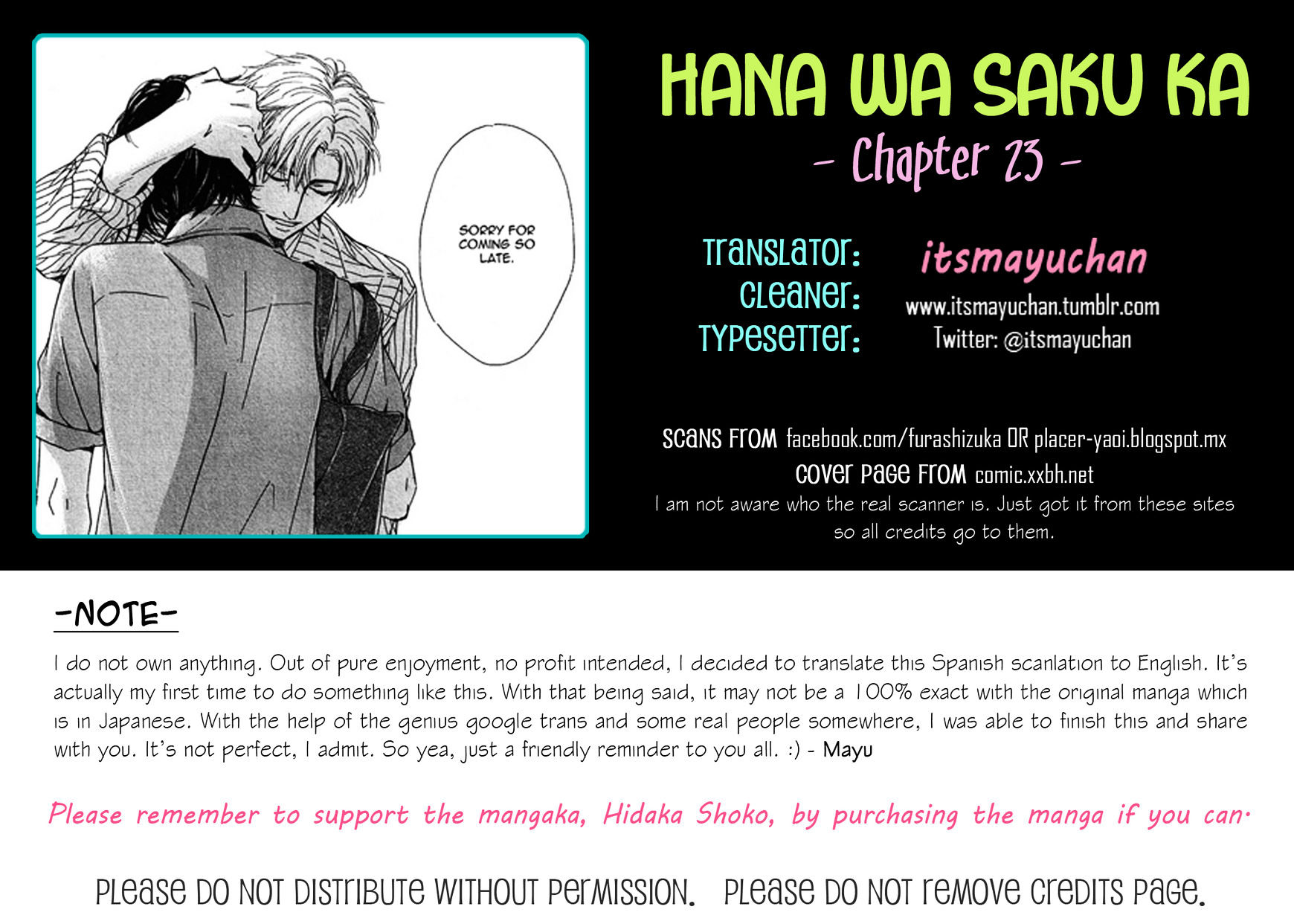 Hana Wa Saku Ka Chapter 23 #1