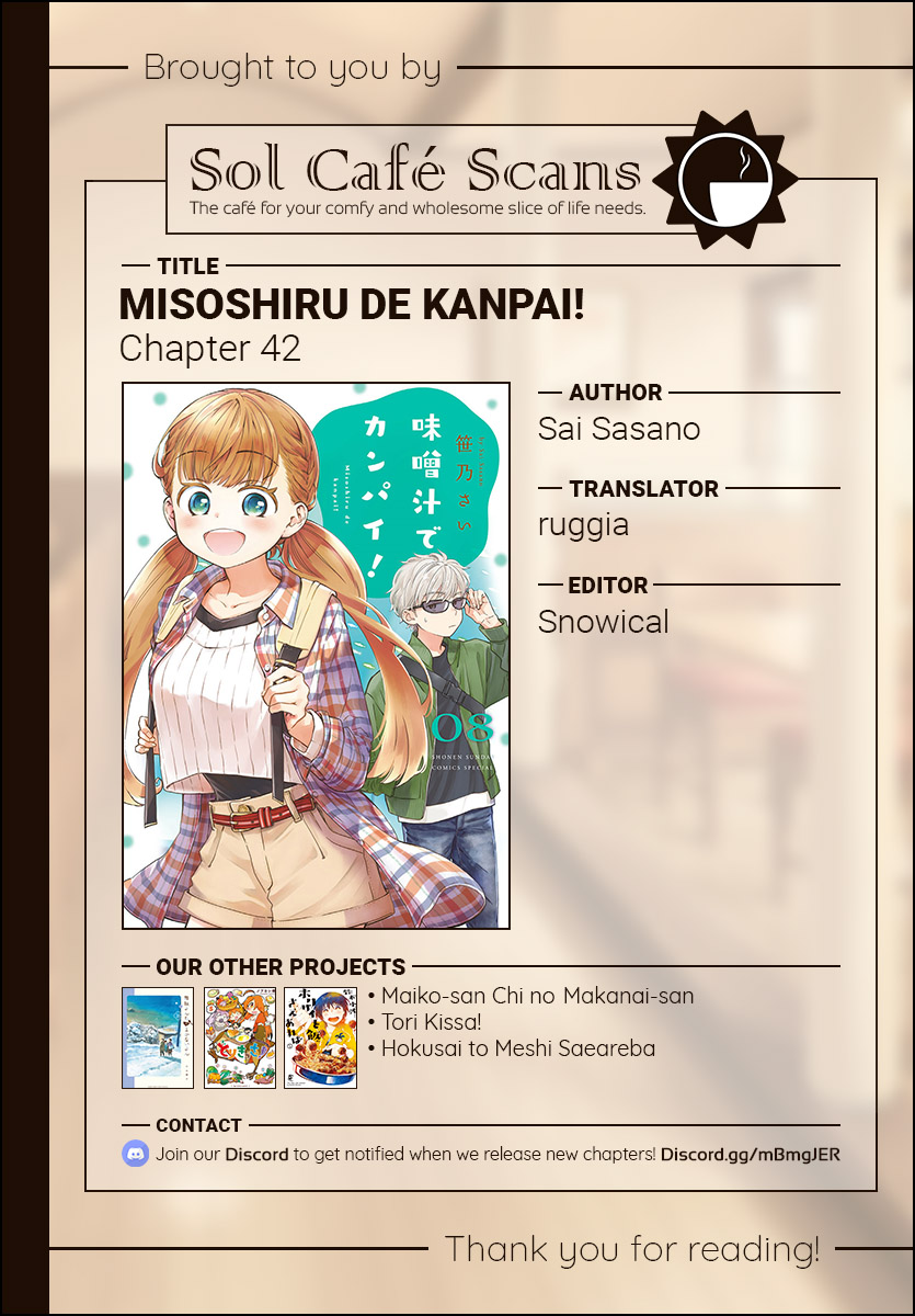 Misoshiru De Kanpai! Chapter 42 #30
