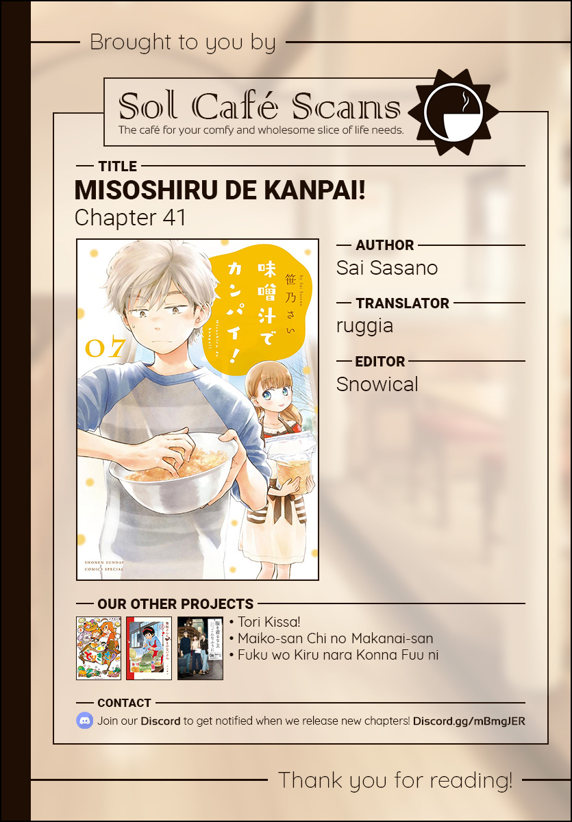 Misoshiru De Kanpai! Chapter 41 #33