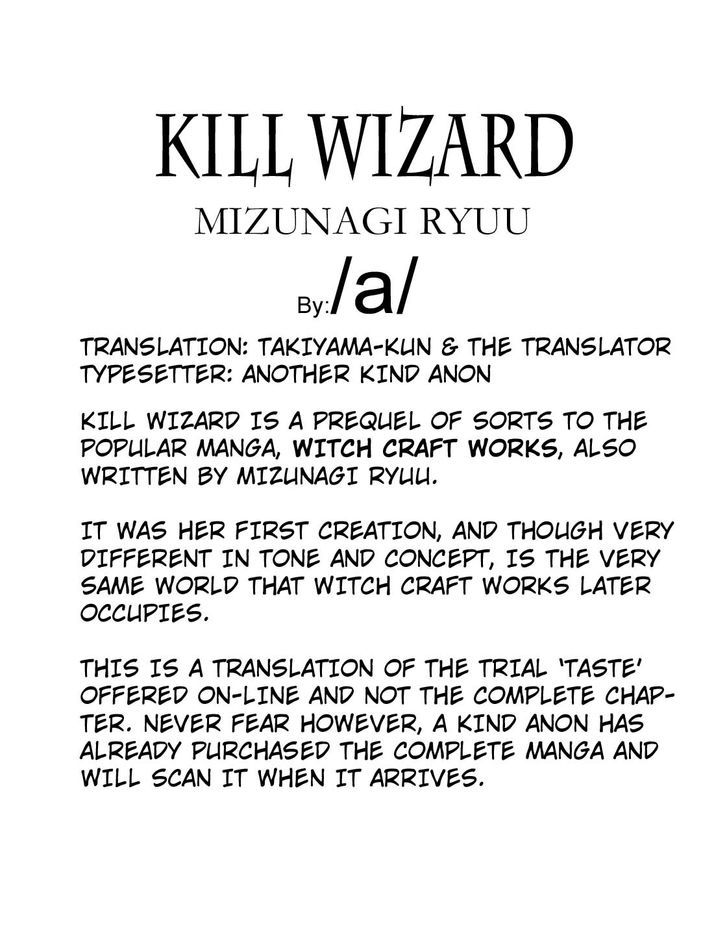 Kill Wizard Chapter 1.1 #2