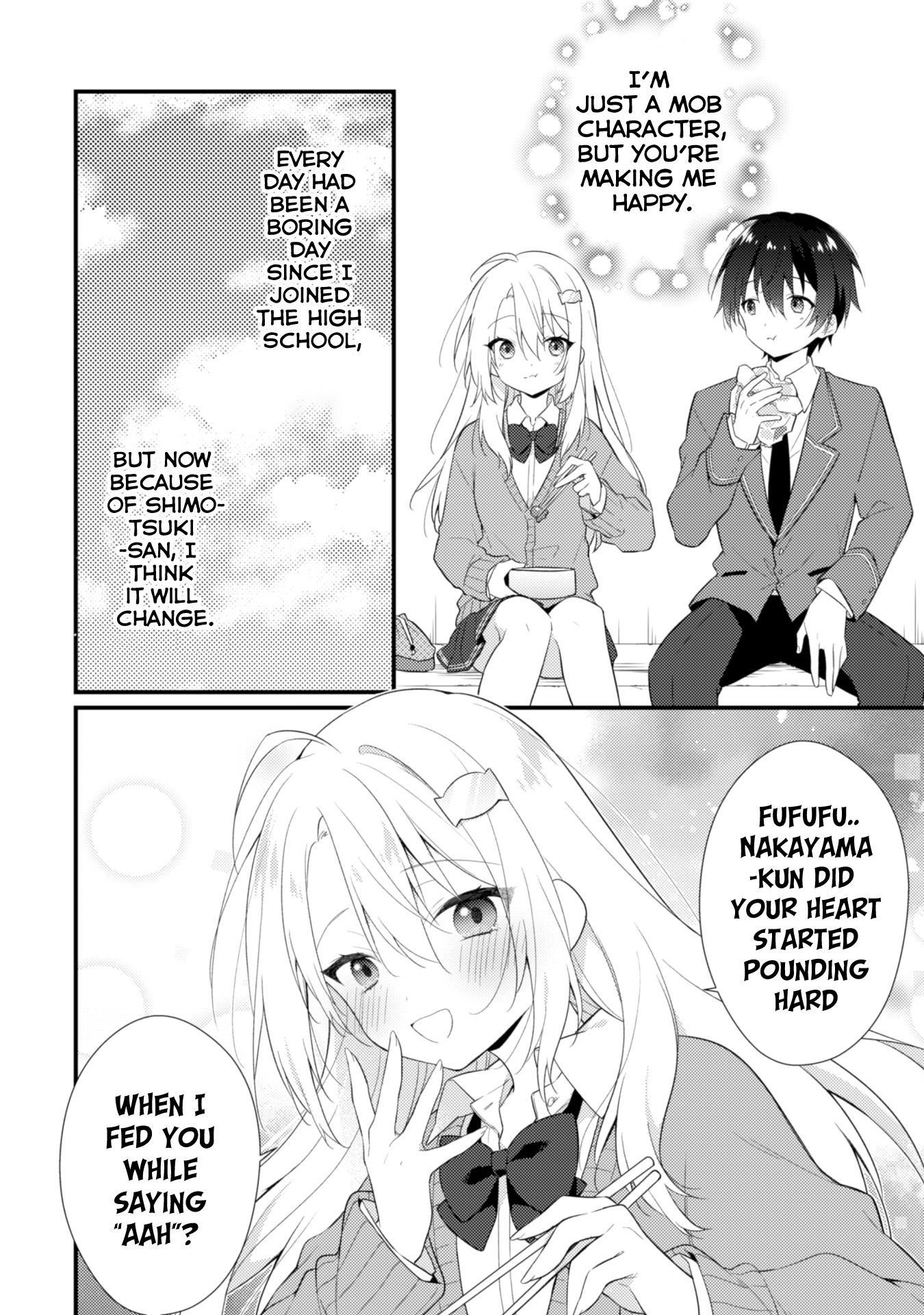 Shimotsuki-San Likes The Mob ~This Shy Girl Is Only Sweet Towards Me~ Chapter 2.1 #19