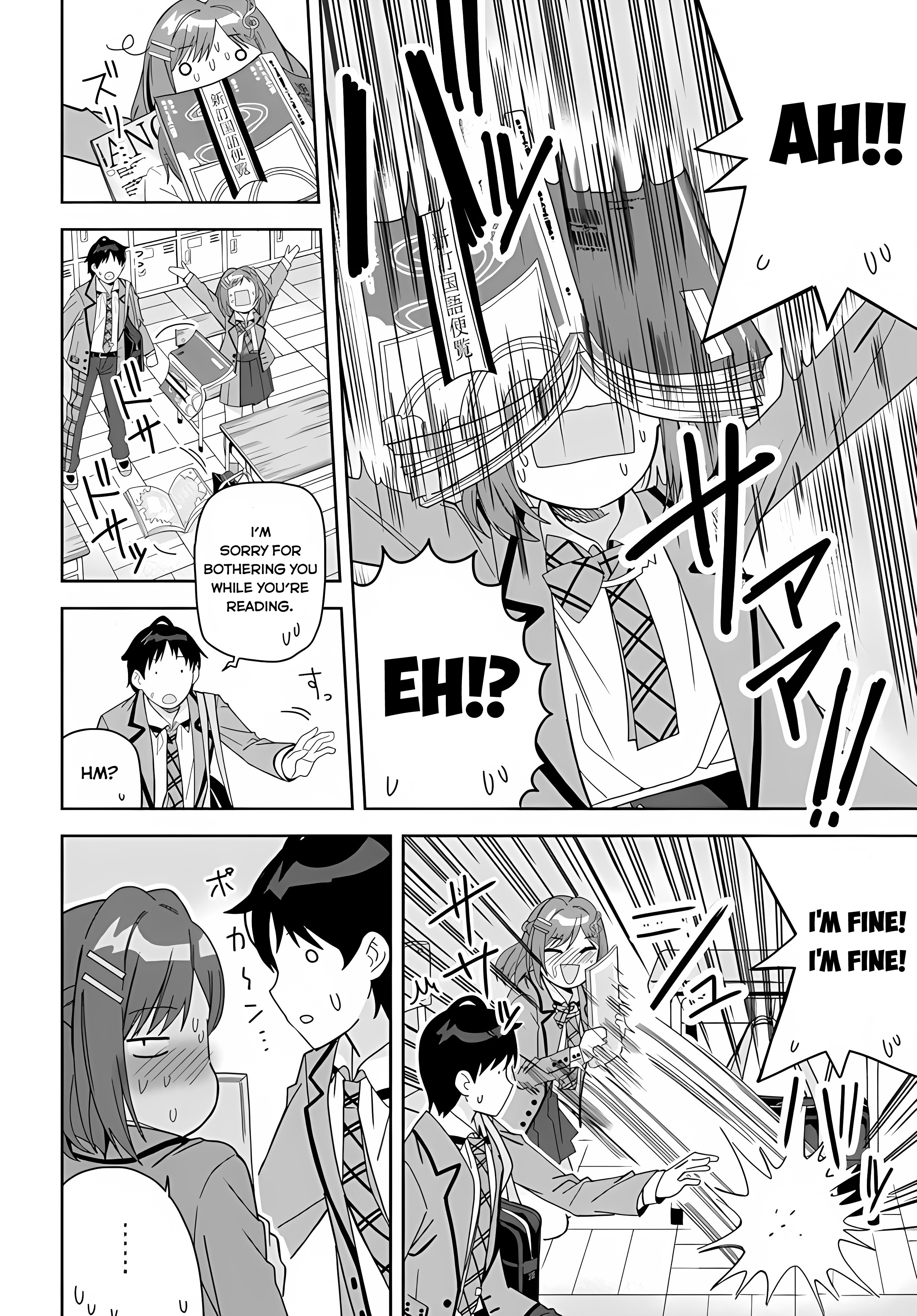 Classmate No Moto Idol Ga, Tonikaku Kyodou Fushin Nan Desu Chapter 1 #35