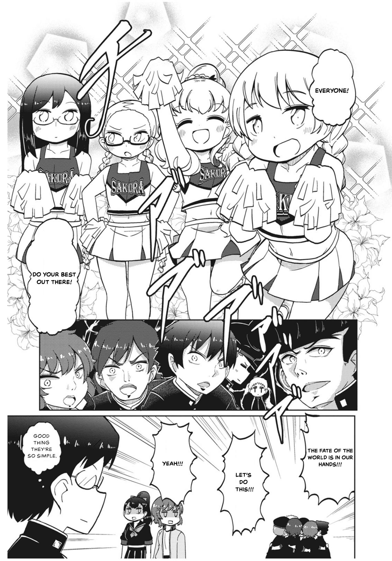 4-Panel 13 Sentinels: Aegis Rim This Is Sector X Chapter 10.5 #5