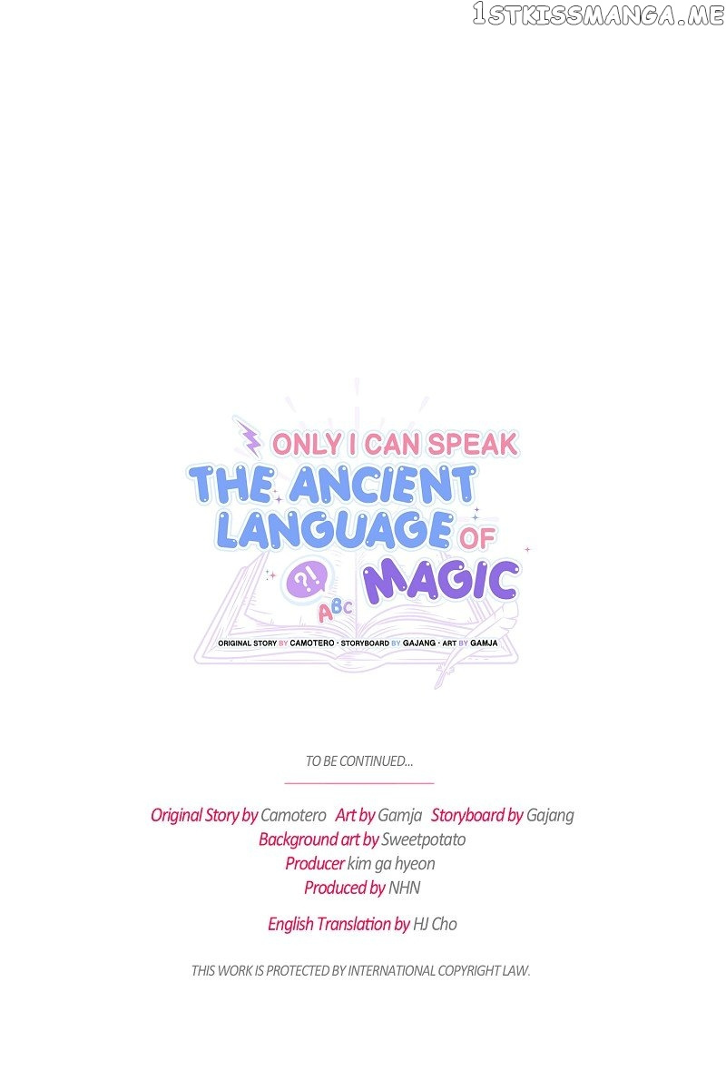 Only I Can Speak The Ancient Language Of Magic Chapter 8 #75