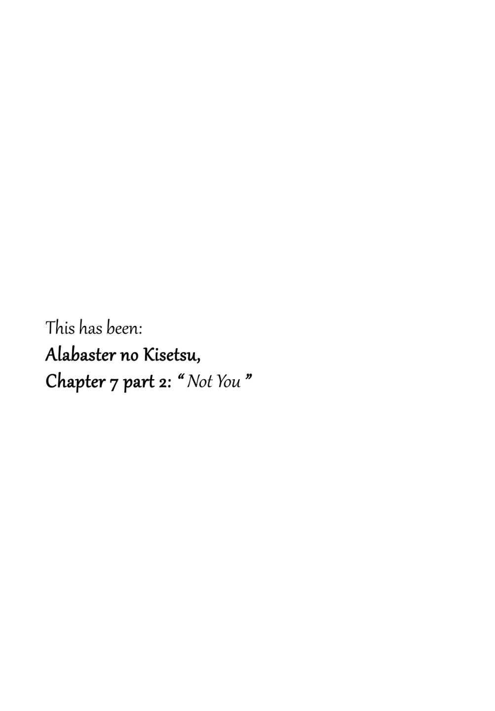 Season Of Alabaster Chapter 7.2 #15