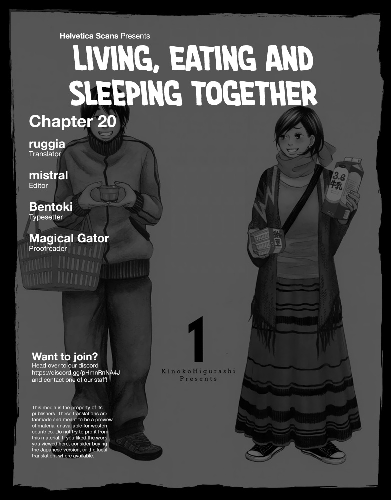 Living, Eating And Sleeping Together Chapter 20 #1