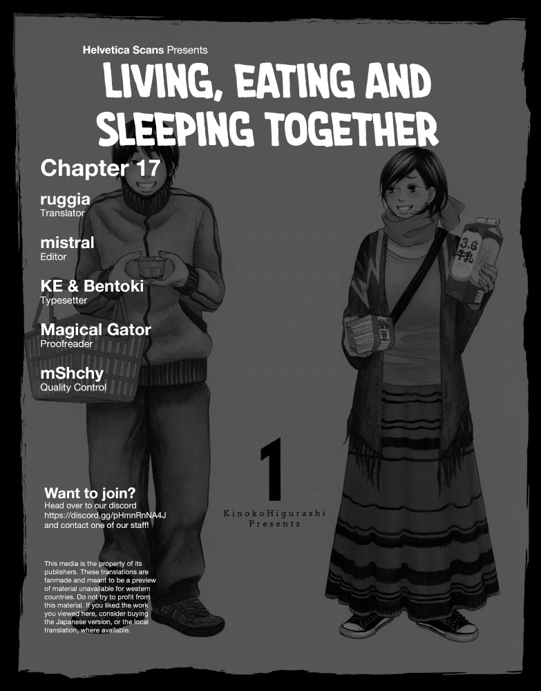 Living, Eating And Sleeping Together Chapter 17 #1