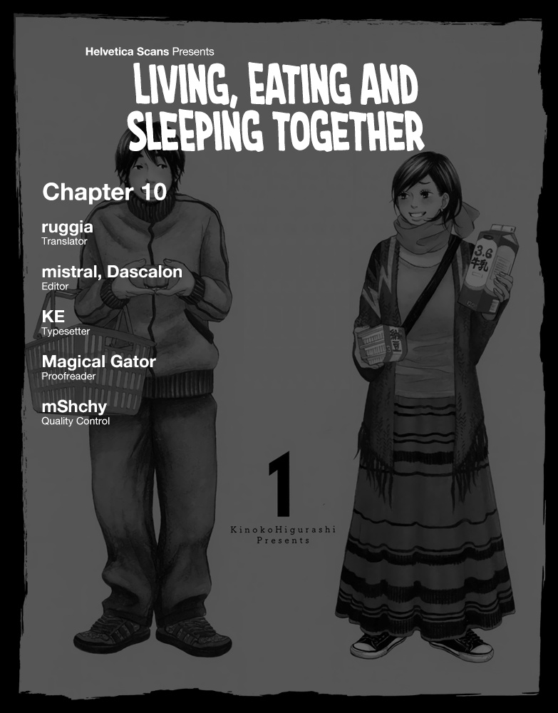 Living, Eating And Sleeping Together Chapter 10 #1