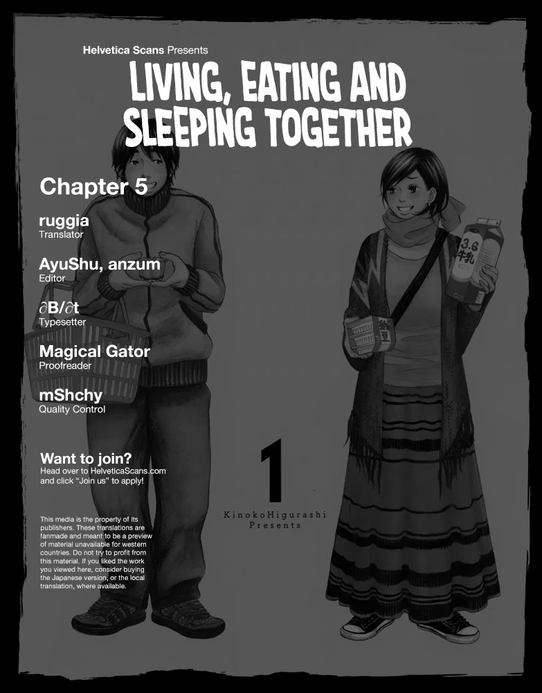 Living, Eating And Sleeping Together Chapter 5 #1