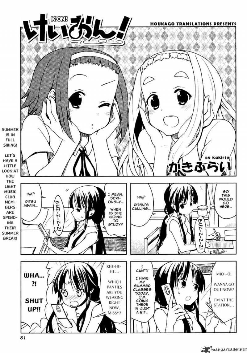 K-On! Chapter 37 #1