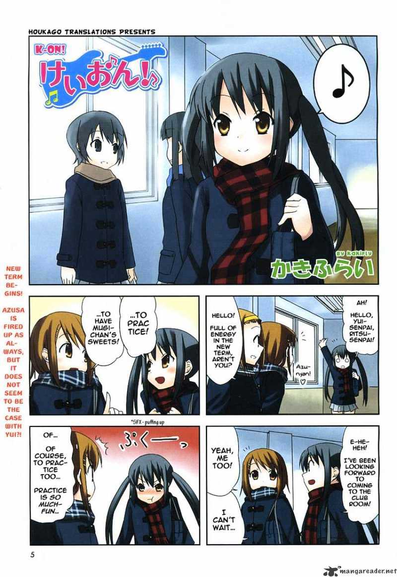 K-On! Chapter 28 #1
