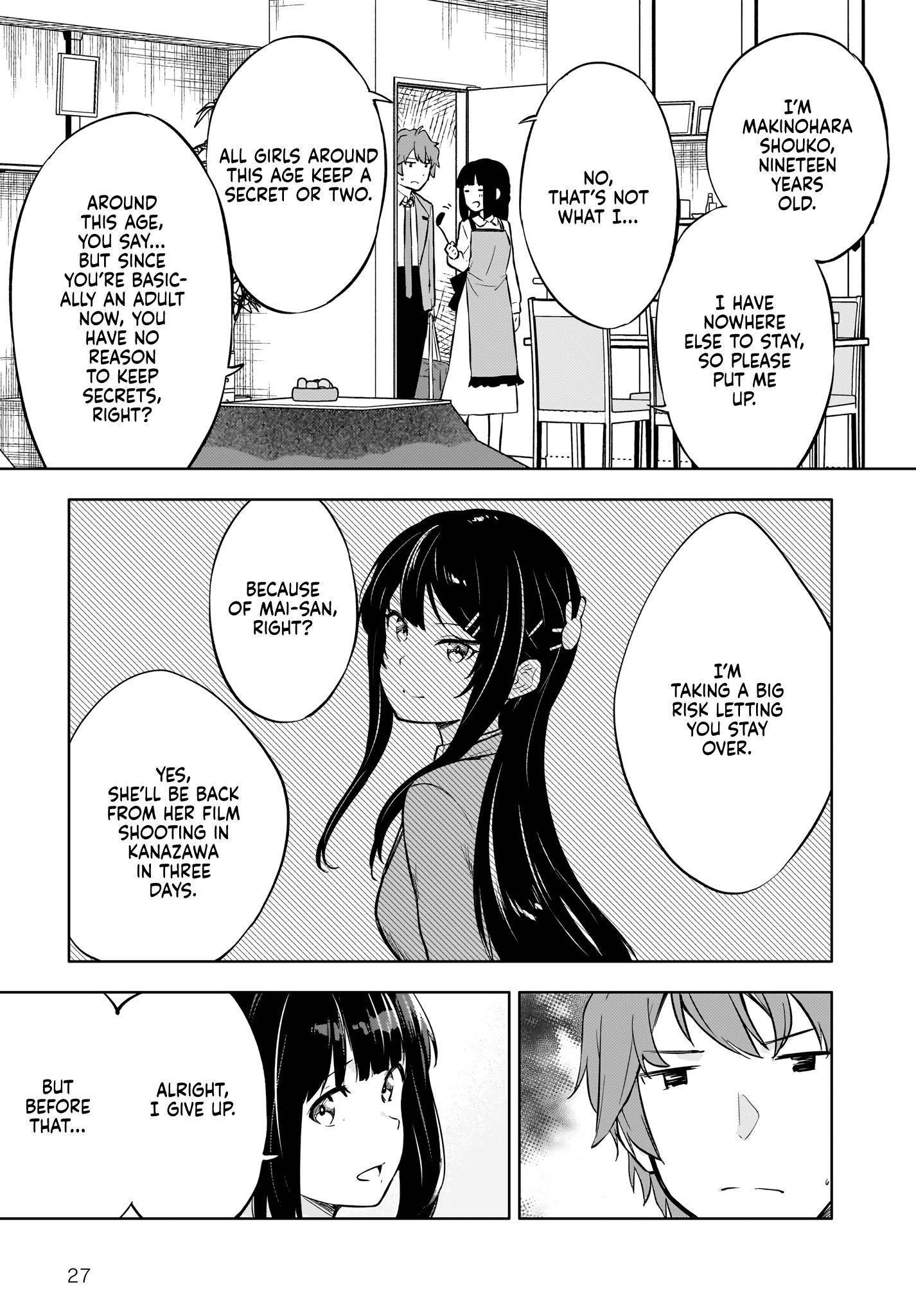 Seishun Buta Yarou Wa Yumemiru Shoujo No Yume Wo Minai Chapter 7 #26