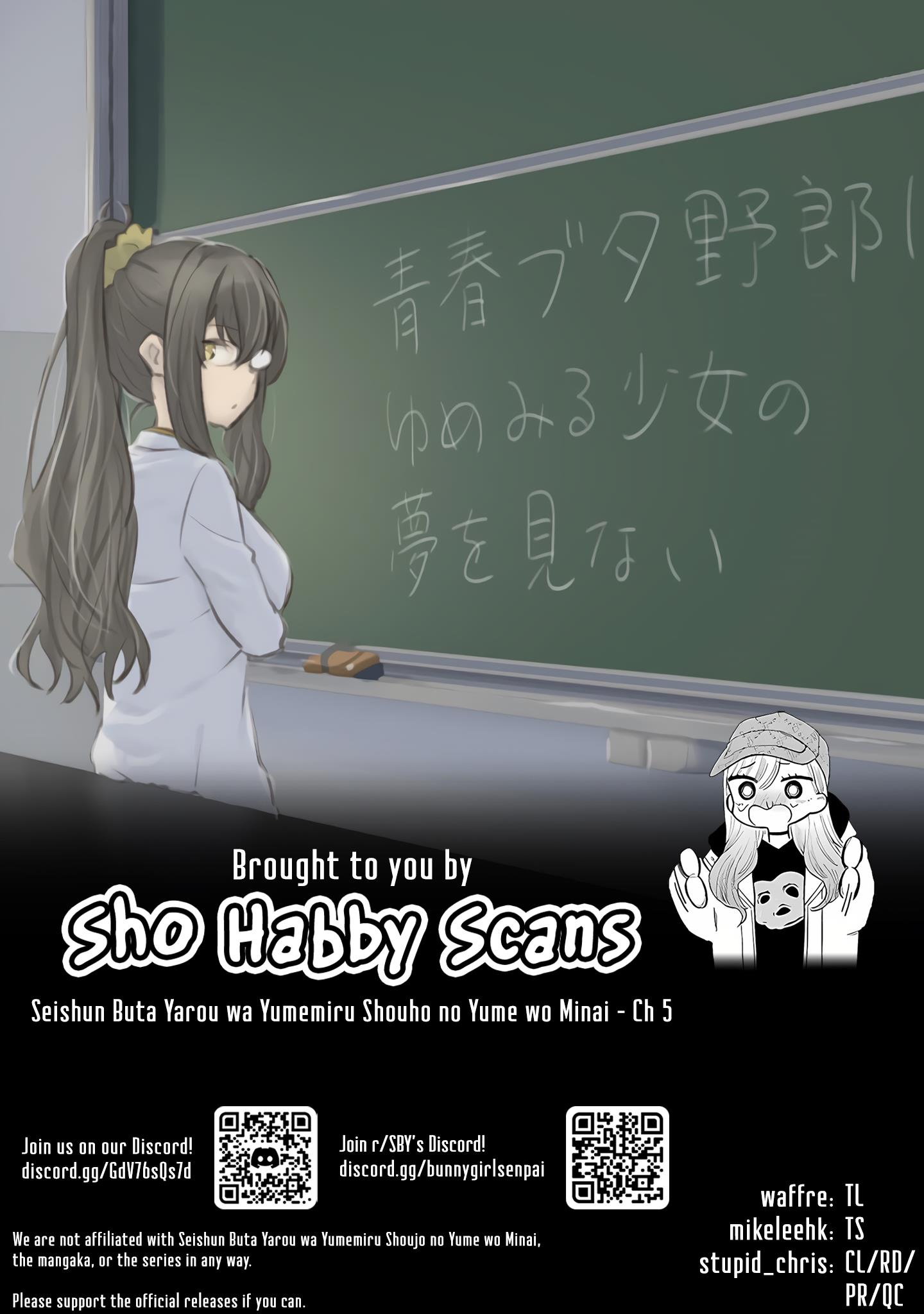 Seishun Buta Yarou Wa Yumemiru Shoujo No Yume Wo Minai Chapter 5 #26