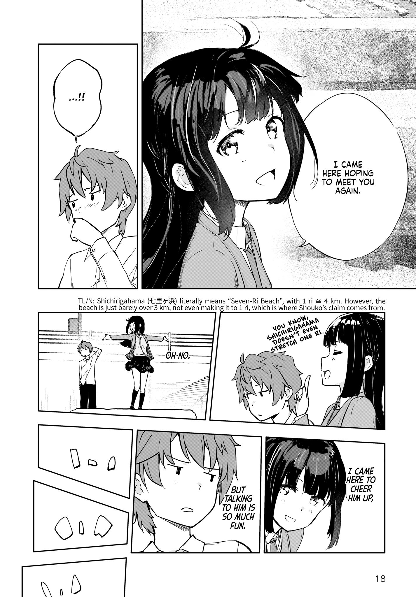 Seishun Buta Yarou Wa Yumemiru Shoujo No Yume Wo Minai Chapter 4 #18