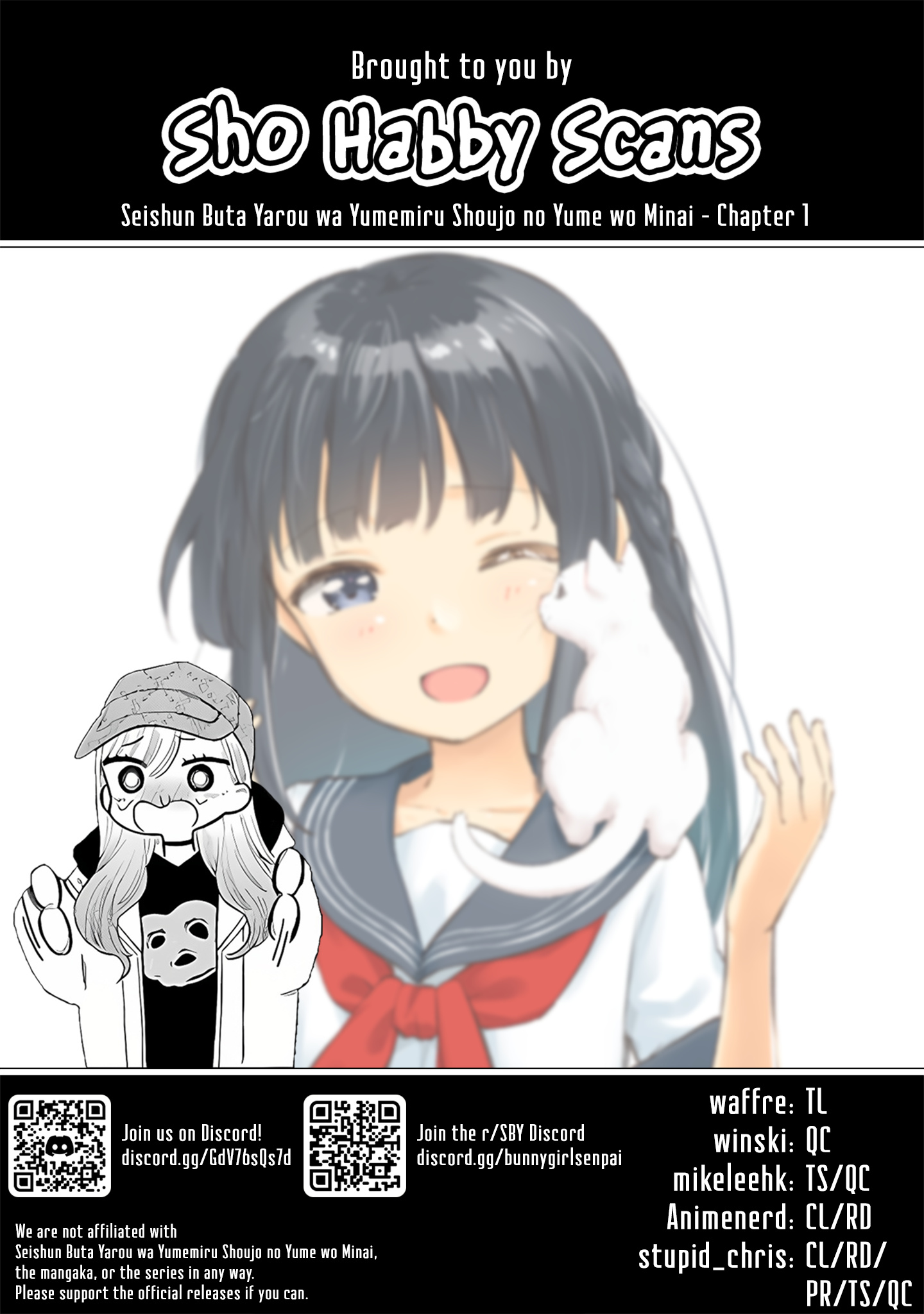 Seishun Buta Yarou Wa Yumemiru Shoujo No Yume Wo Minai Chapter 1 #57
